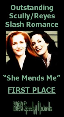 She Mends Me - First Place Winner of the SRR