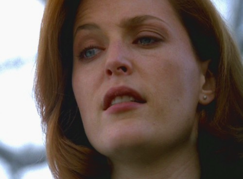 After a few moments, Scully finally began to speak.